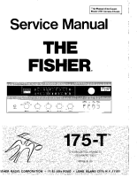 Fisher 175-T-23-R - Service Manual